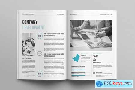 Company Profile & Report Template