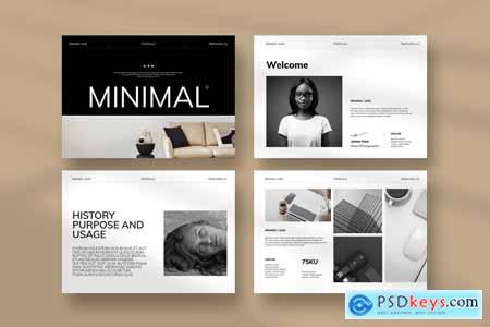 Minimal Portfolio Template