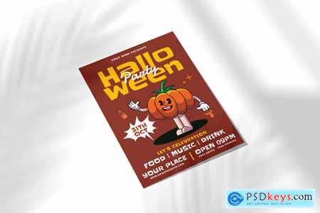 Happy Halloween Flyer Templates TM8JJ8U