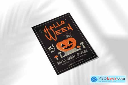 Happy Halloween Flyer Templates 9K69ZG7