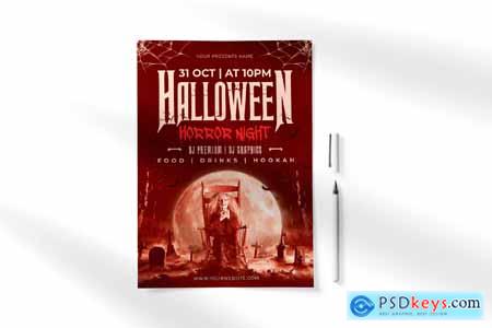 Happy Halloween Flyer Templates VKWVJQ5