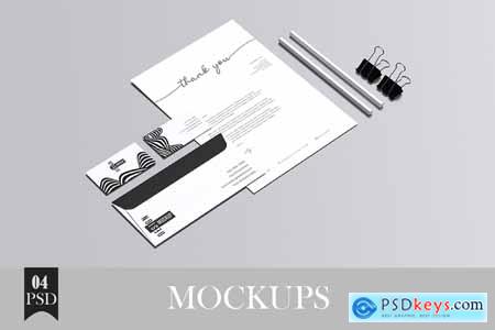 Stationery mockup