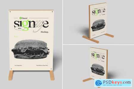 Stand Signage Mockup 002