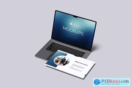 Editable Laptop Screen Mockup