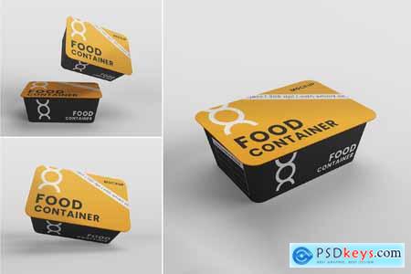 Food Container Mockup