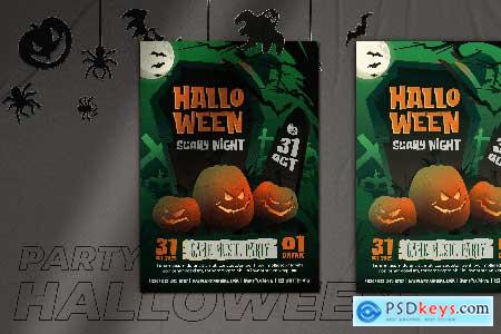 Happy Halloween Flyer H5A9V6L