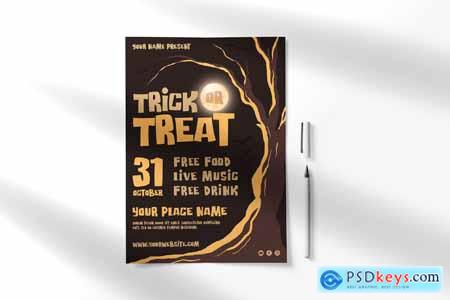 Happy Halloween Flyer Templates URCXCH4