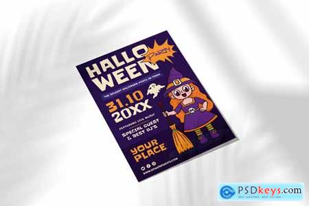 Happy Halloween Flyer Templates 6FUPZPA