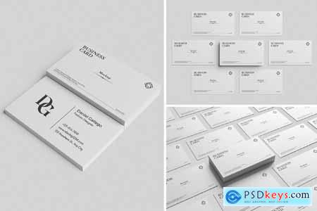 Realistic Business card Mockup