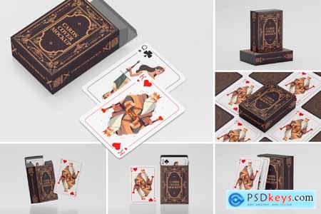 Playing Cards Mockup