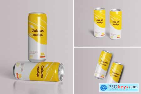 Soda Can Mockup