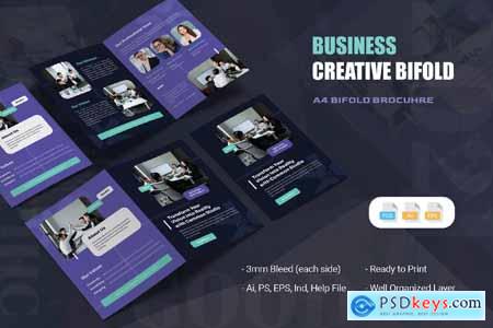 Business Creative - Bifold Brochure