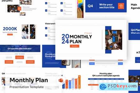 Monthly Plan PowerPoint