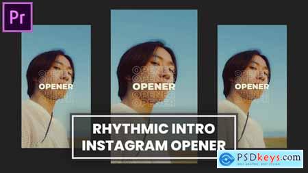 Rhythmic Opener Instagram MOGRT for Premier Pro 54289004