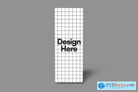 X Banner Stand Mockup 002