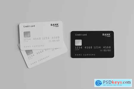 Credit Card Display Mockup