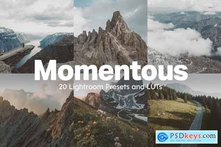 20 Momentous Lightroom Presets and LUTs