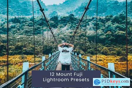 12 Mount Fuji Lightroom Presets