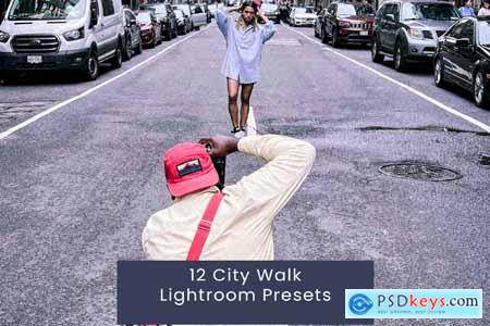 12 City Walk Lightroom Presets