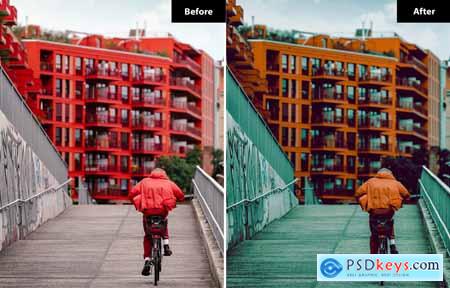 6 Rusalnde gadulin presets Lightroom Presets