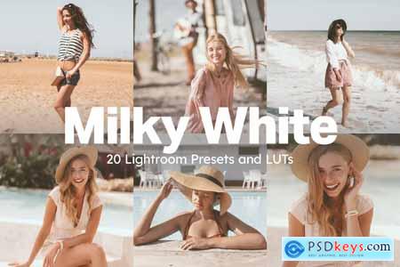 20 Milky White Lightroom Presets and LUTs