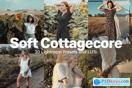 20 Soft Cottagecore Lightroom Presets and LUTs