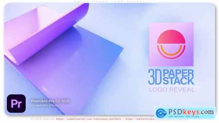 Paper Stack Logo Reveal 54286987