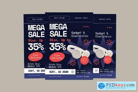 Mega Sale Gadget Flyer