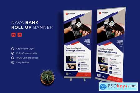 Nava Bank - Roll Up Banner