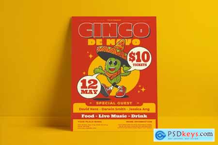 Cinco De Mayo Flyer