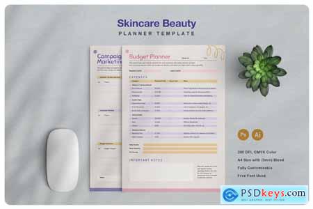 Skincare Business Planner