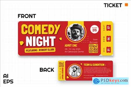 Stand Up Comedy Night Ticket