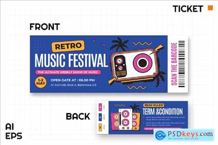 Retro Music Festival Ticket