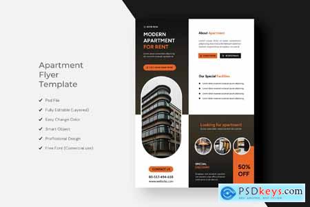 Apartment Flyer Template Design