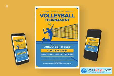 Volleyball Tournament Flyer