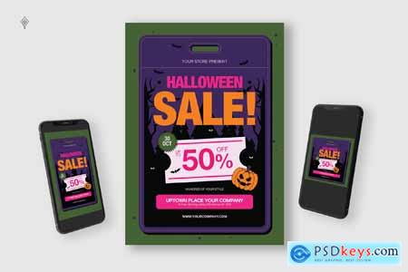 Halloween Sale Flyer