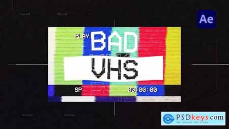 Glitch Bad TV Intro 54353399