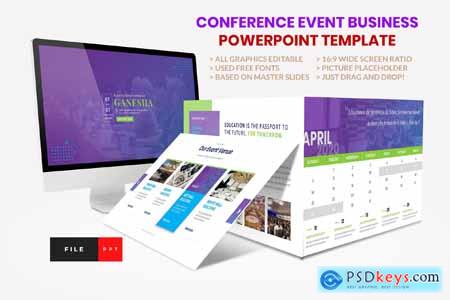 Conference Event Seminar PowerPoint Template