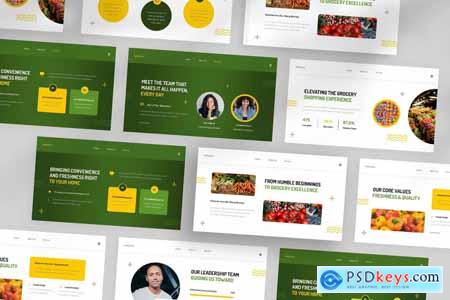 Grocriva Grocery Powerpoint Template