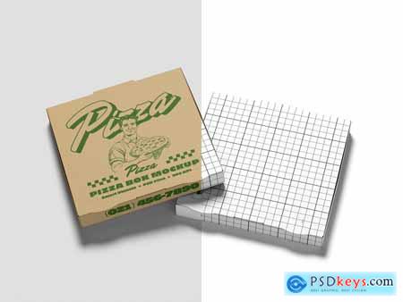 Pizza Box Mockup