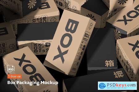 Box Packaging Mockup PG7XWAU