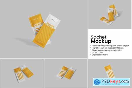 Sachet Mockup