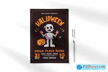 Happy Halloween Flyer Templates 43GFNSV