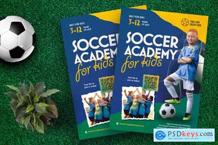 Kids Soccer Academy Flyer Template