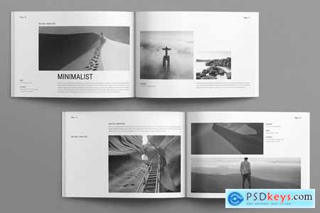 Photography Portfolio Layout Design Landscape