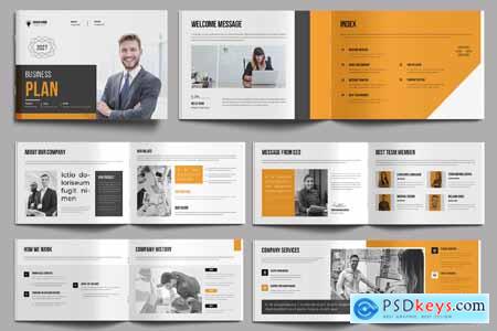 Business Plan Brochure Design Layout