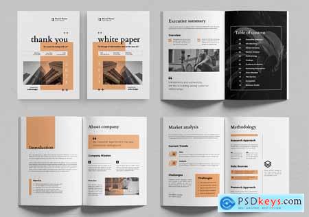 White Paper Template Layout