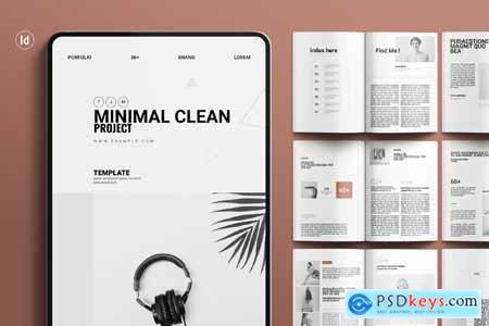 Minimal Clean Project Brochure Template