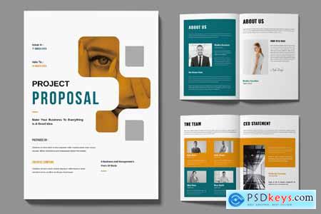 Project Proposal Template Design Layout