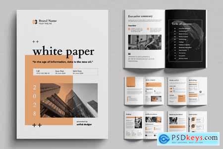 White Paper Template Layout